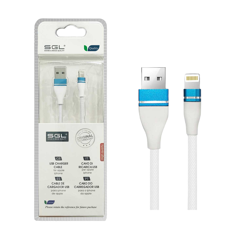 Καλώδιο φόρτισης & data – Lightning – Fast Charge – B5 – 1m – 099200