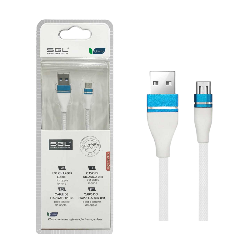 Καλώδιο φόρτισης & data – Micro USB – Fast Charge – FB13 – 1m – 099255