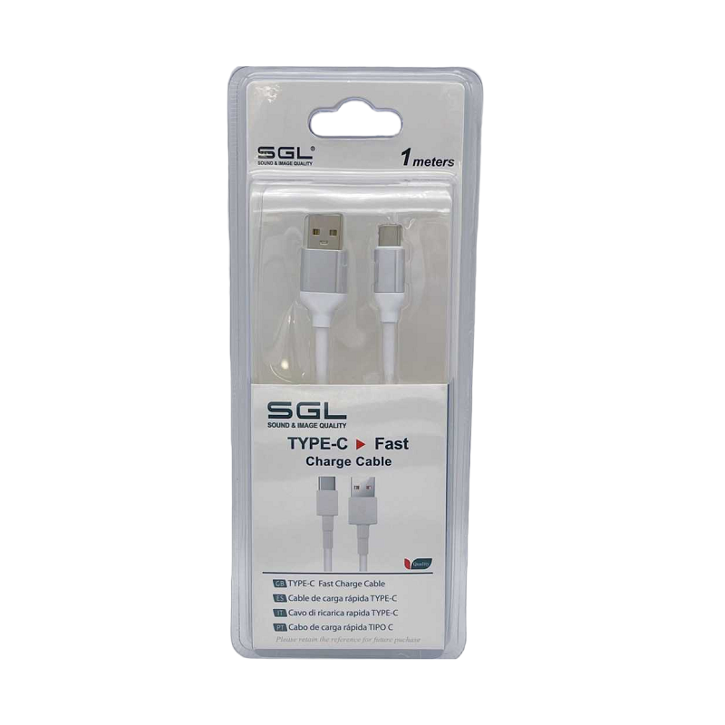 Καλώδιο φόρτισης & data – USB TypeC – Fast Charge – FB1 – 1m – 099262