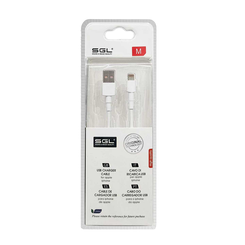 Καλώδιο φόρτισης & data – Lightning – Fast Charge – D5 – 1m – 099286