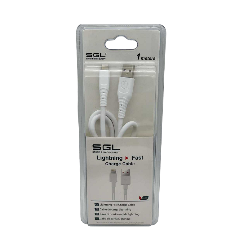 Καλώδιο φόρτισης & data – Lightning – Fast Charge – FD5 – 1m – 099378
