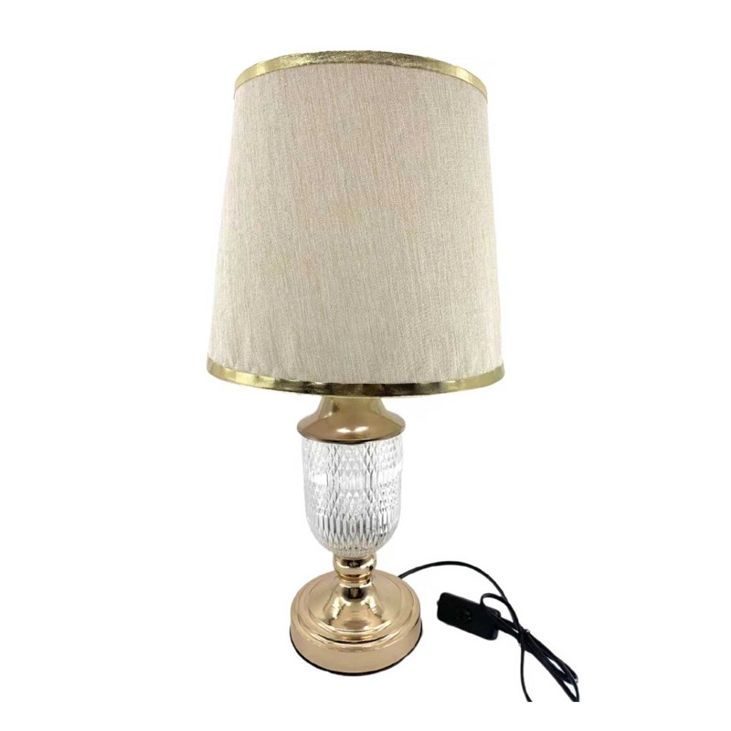 Επιτραπέζιο φωτιστικό – Πορτατίφ – ZFJ-37 – 113347 – Gold/Beige
