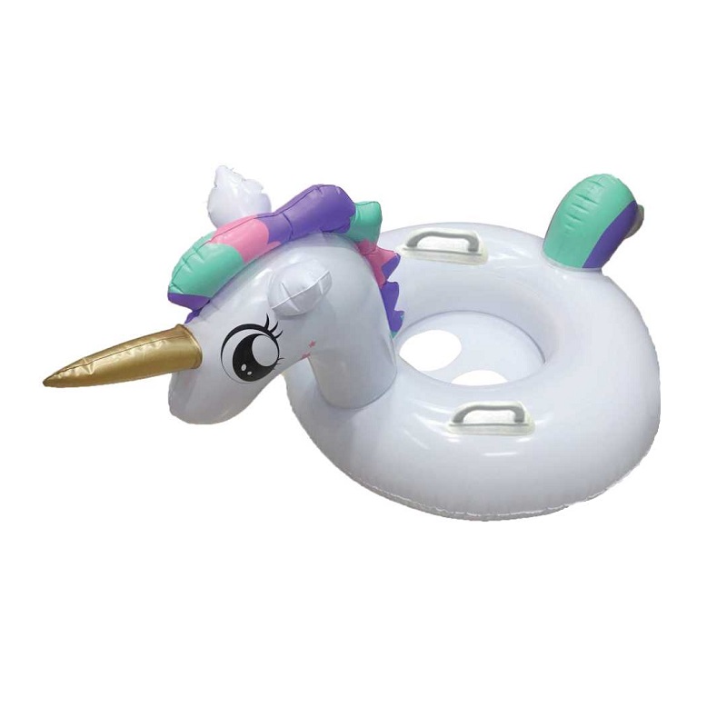 Φουσκωτό σωσίβιο Unicorn με κάθισμα και λαβές – 80cm – 150380