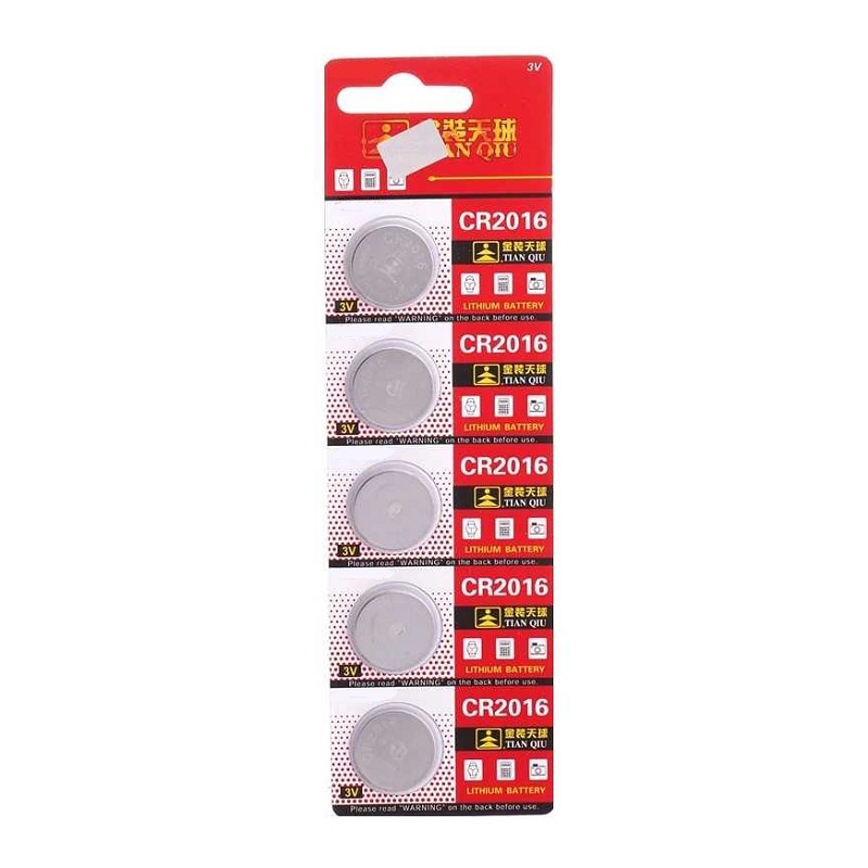 Μπαταρίες – CR2016 – 3V – 5pcs – 682184