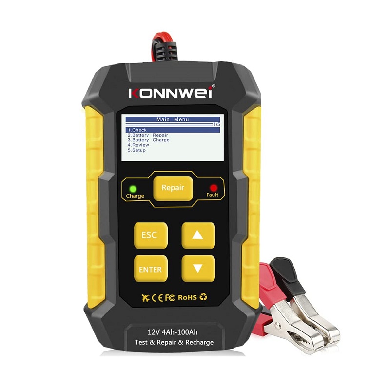 Ελεγκτής Μπαταριών Αυτοκινήτου 12V-TESTER – 1740209/05 – Konnwei – 170427