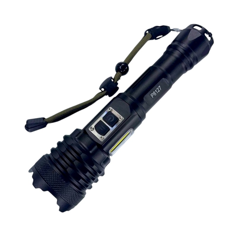 Επαναφορτιζόμενος φακός LED – P8127-TG – 200026