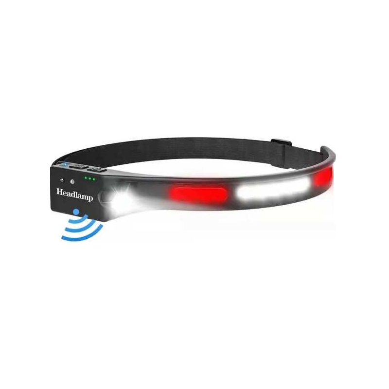 Φακός κεφαλής LED –  White/Red – 5808 – 200514