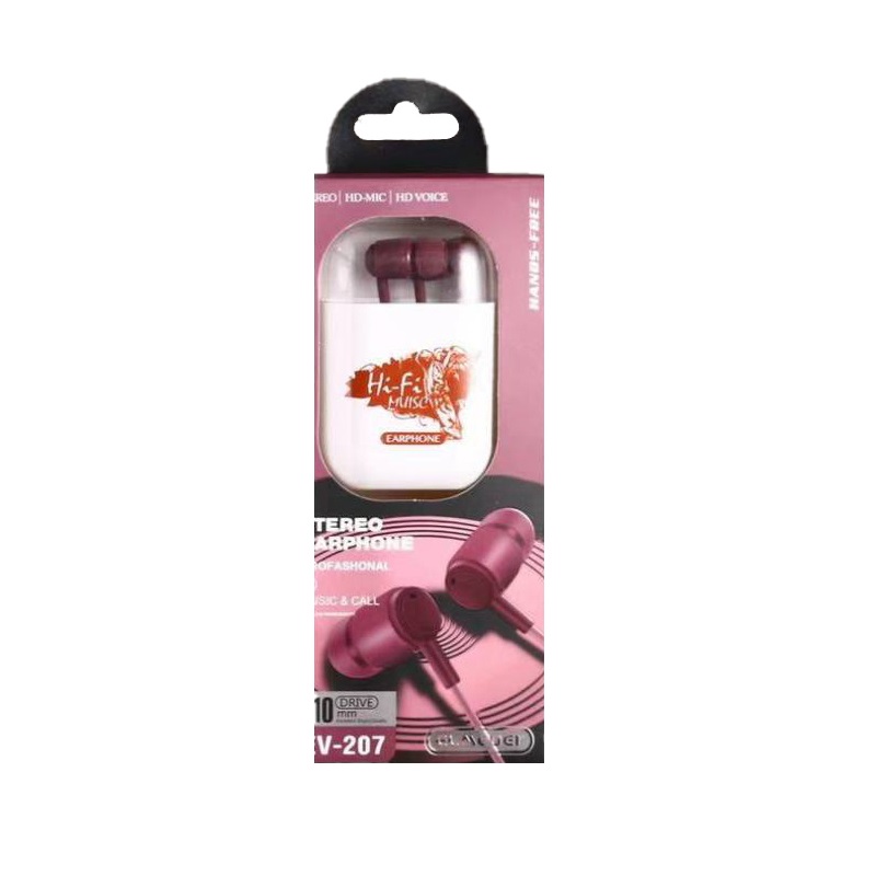 Ενσύρματα ακουστικά – EV-207 – 202296 – Pink