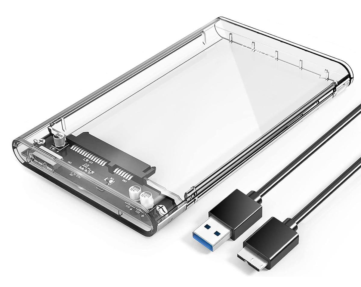 ORICO θήκη για 2.5″ SATA HDD/SSD 2139U3, 5Gbps, διάφανη