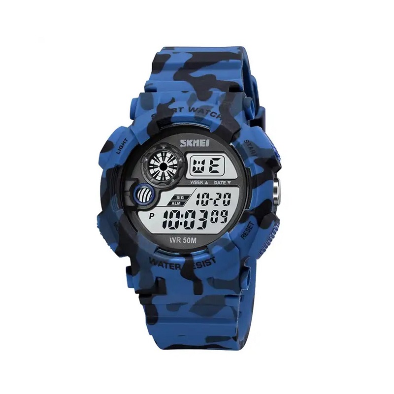 Ψηφιακό ρολόι χειρός – Skmei – 1718 – Army Blue