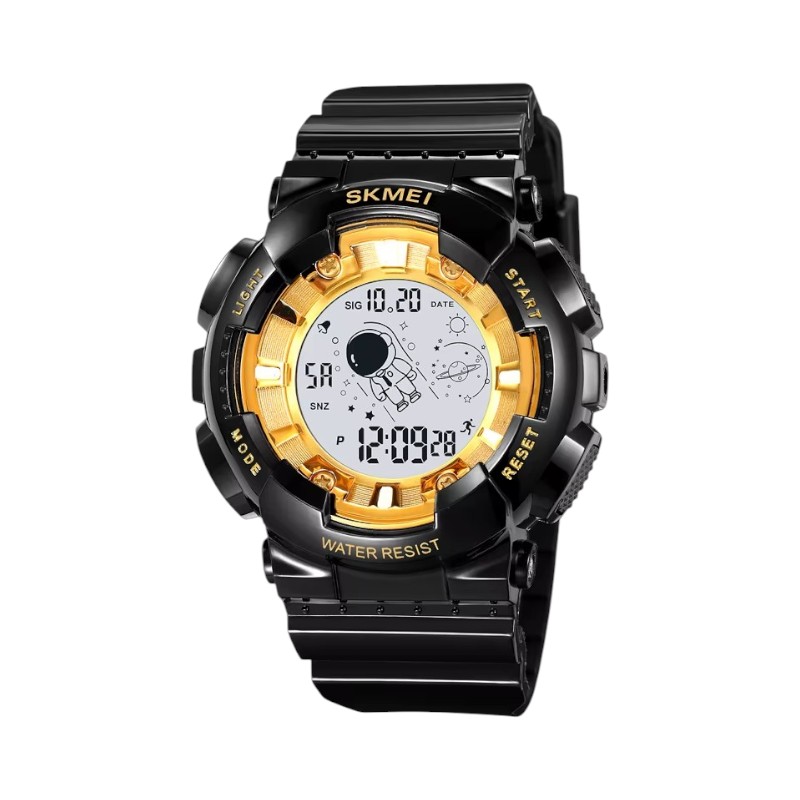 Ψηφιακό ρολόι χειρός – Skmei – 2035 – Black/Gold/White