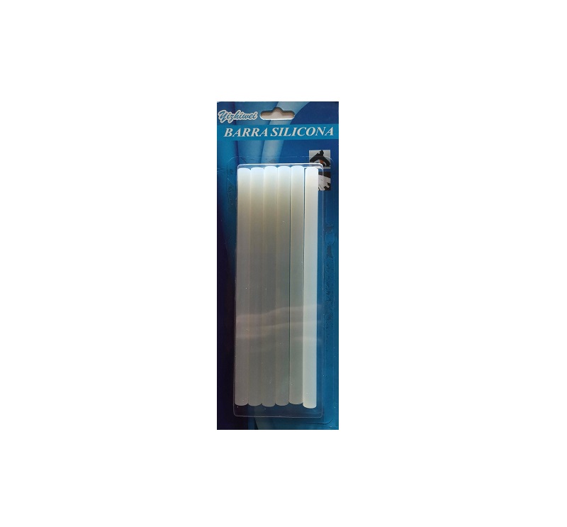 Ράβδοι σιλικόνης – Θερμόκολλα – 1x18cm – 6pcs – 913136