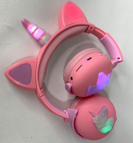 Ασύρματα ακουστικά – Unicorn Headphones – ME17 – 258606 – Pink