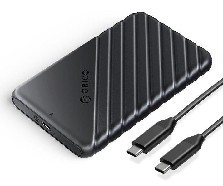 ORICO θήκη για 2.5″ SATA HDD/SSD 25PW1C-C3, 5Gbps, μαύρη
