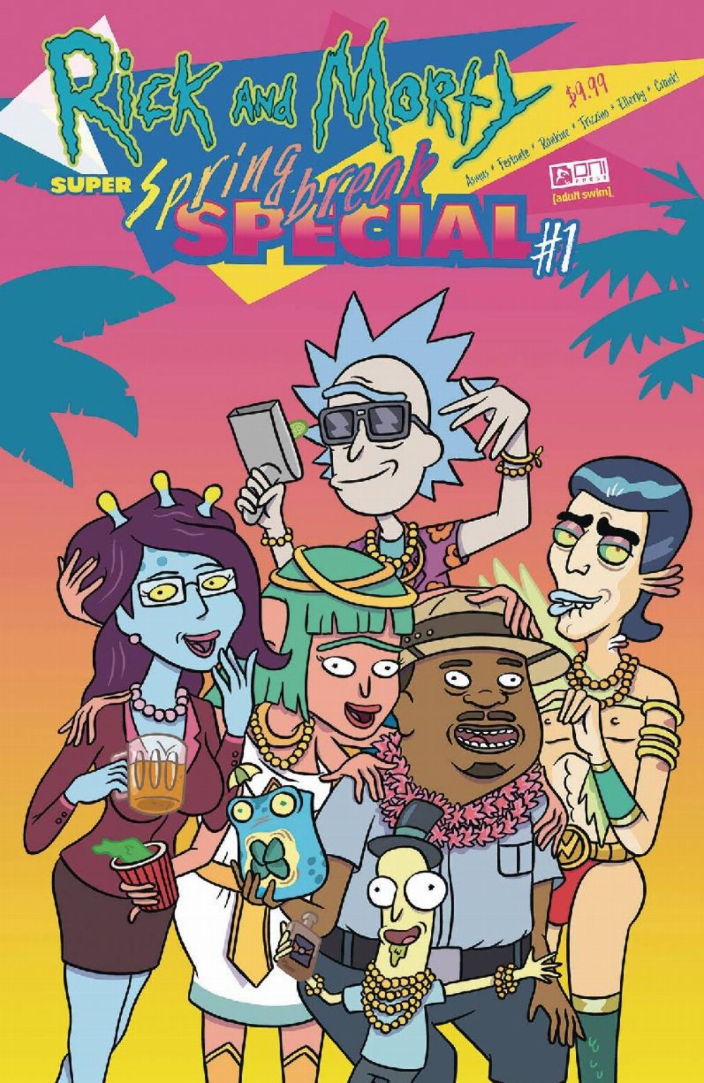 Τεύχος Κόμικ Rick And Morty Super Spring Break Special #1