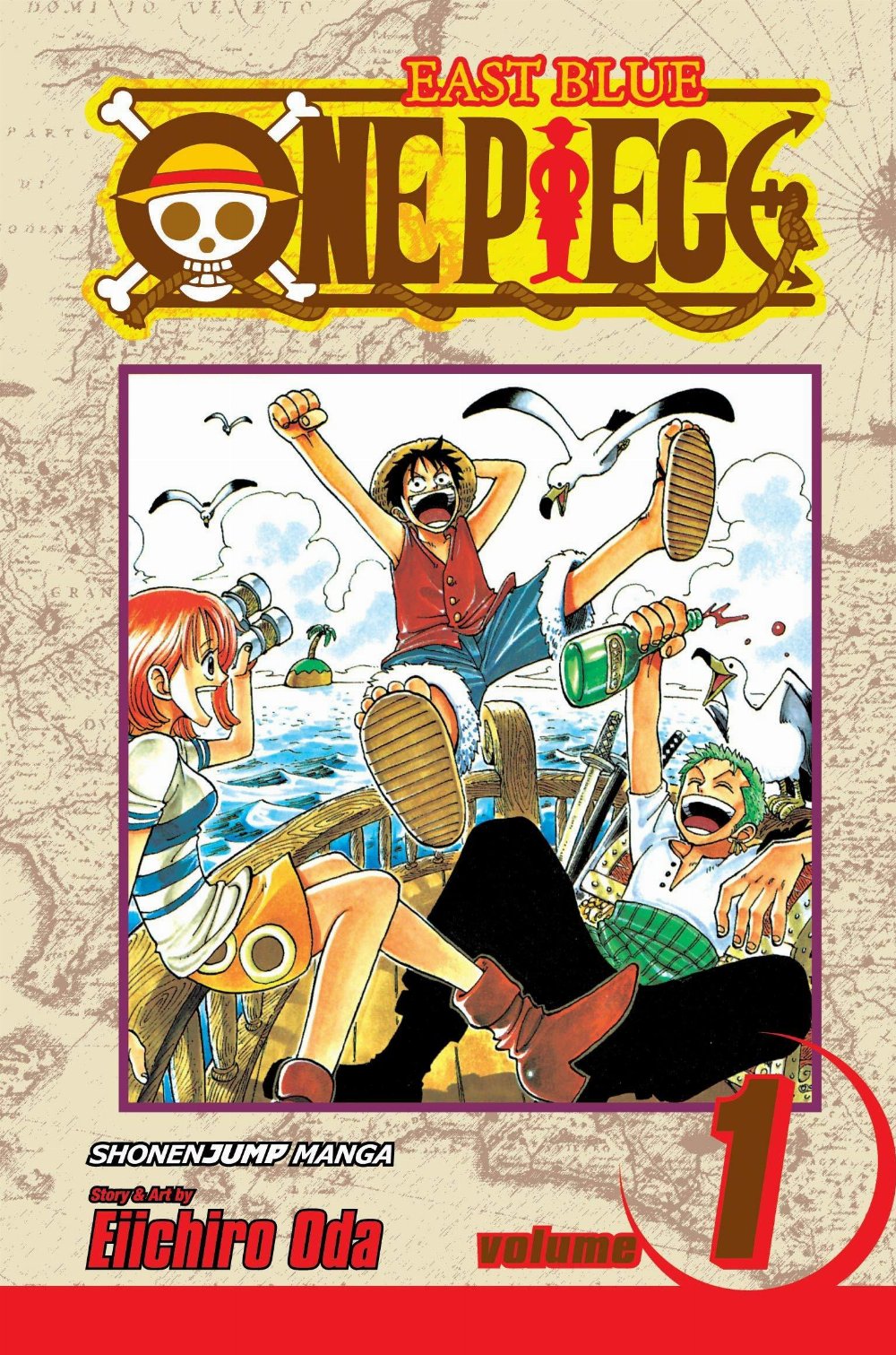 Τόμος Manga One Piece Vol. 01 (New Printing)