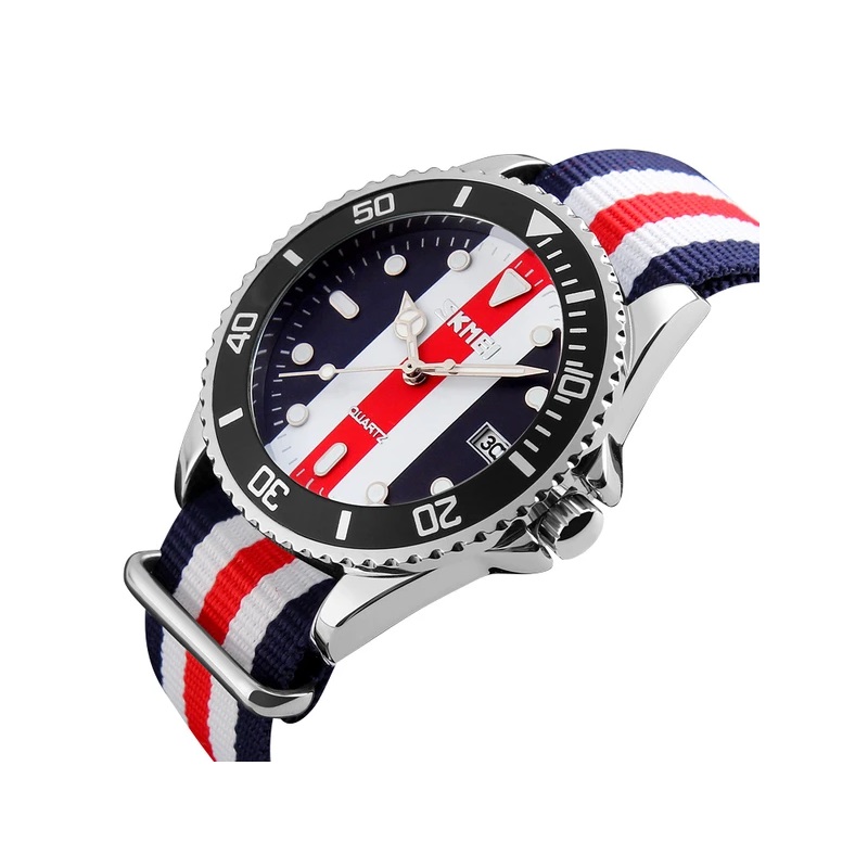 Αναλογικό ρολόι χειρός – Skmei – 9133 – Blue/Red1