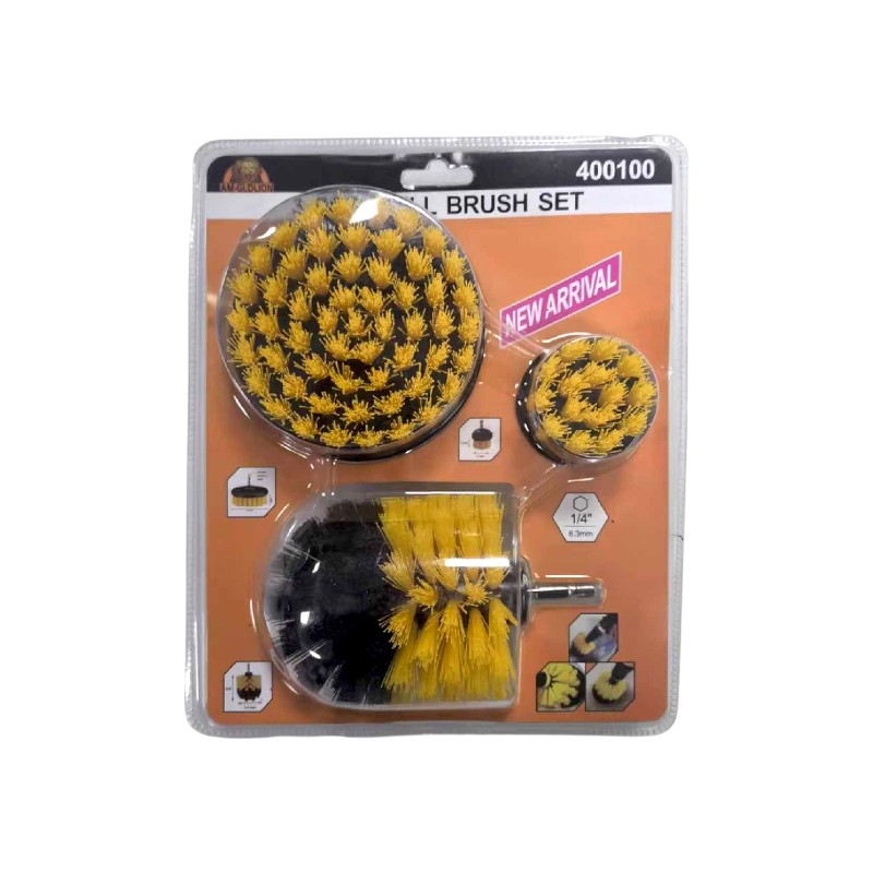 Σετ βούρτσες δραπανοκατσάβιδου – 3pcs – 291401