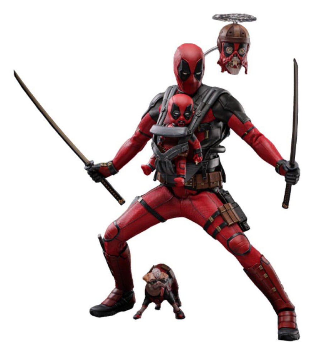 Deadpool & Wolverine: Hot Toys Masterpiece – Deadpool 1/6 Φιγούρα Δράσης (31cm)