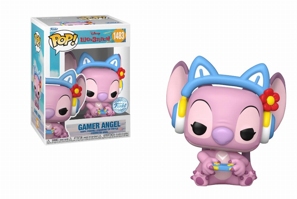 Φιγούρα Funko POP! Disney: Lilo & Stitch – Gamer Angel #1483 (Exclusive)