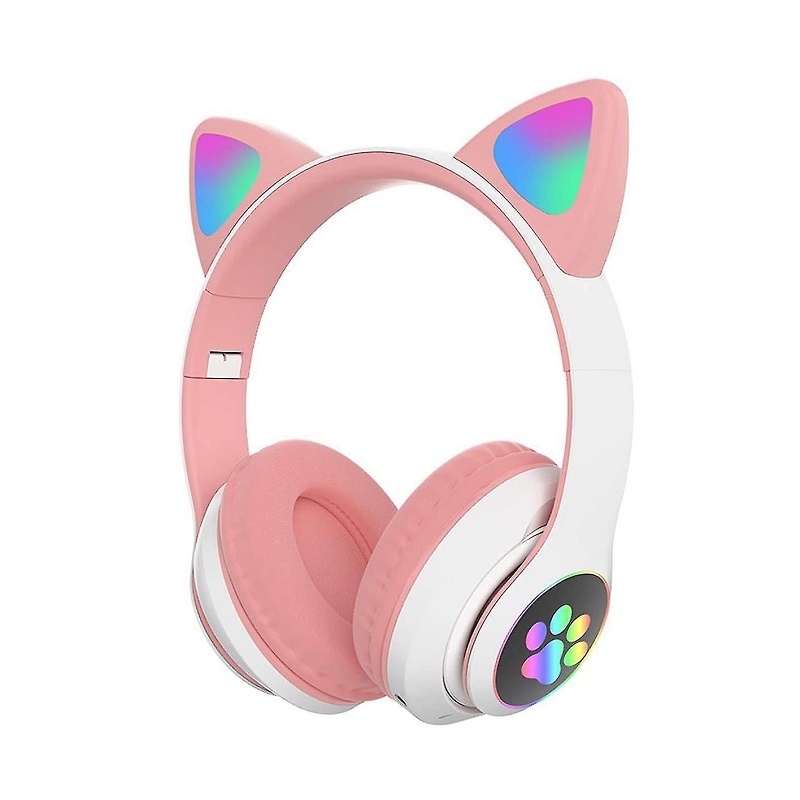 Ασύρματα ακουστικά – Cat Headphones – ST23M – 323230 – White/Pink