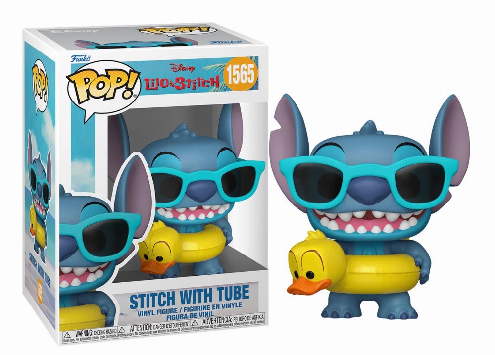 Φιγούρα Funko POP! Disney: Lilo & Stitch – Stitch with Tube #1565