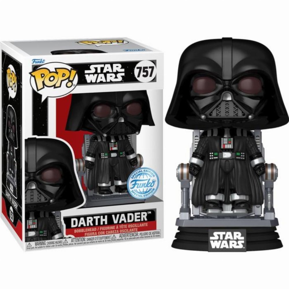 Φιγούρα Funko POP! Star Wars: Darth Vader (Rebuild) #757 (Exclusive)