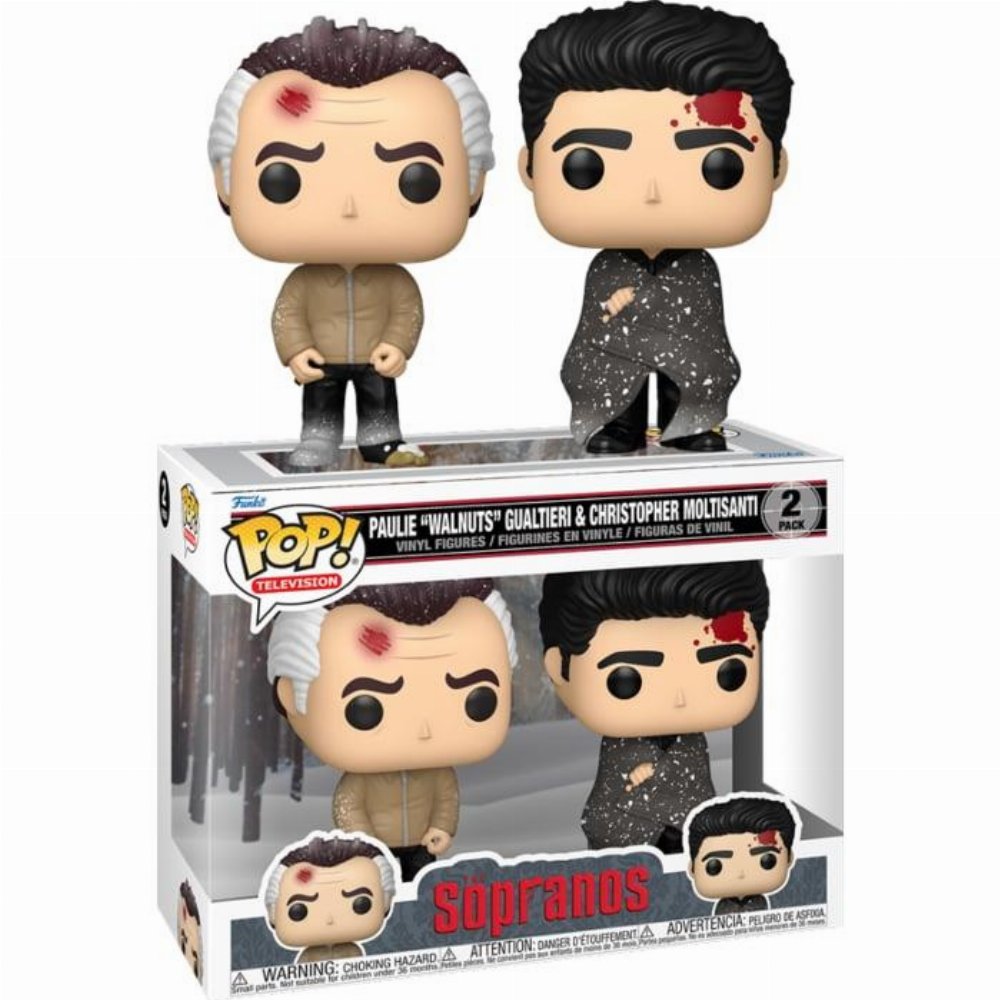 Φιγούρα Funko POP! The Sopranos – Paulie “Walnuts” Gualtieri & Christopher Moltisant 2-Pack