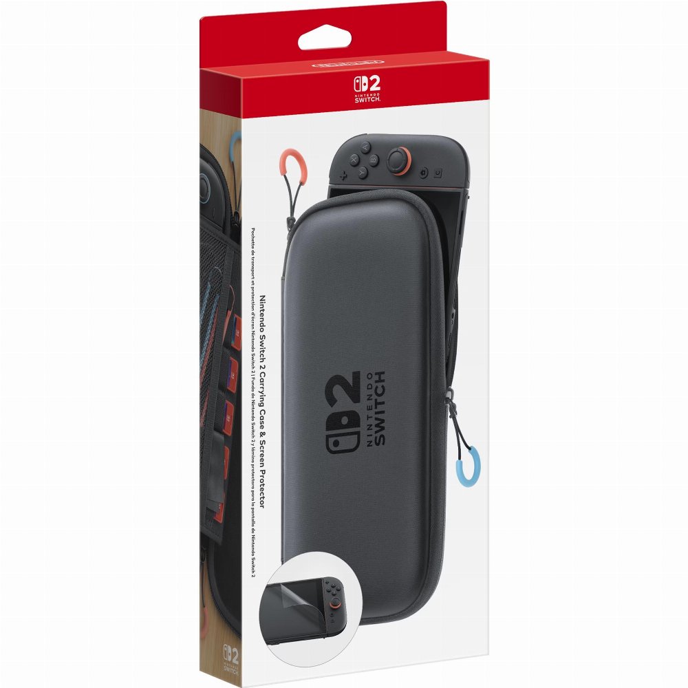 Nintendo Switch 2 – Carrying Case & Screen Protector