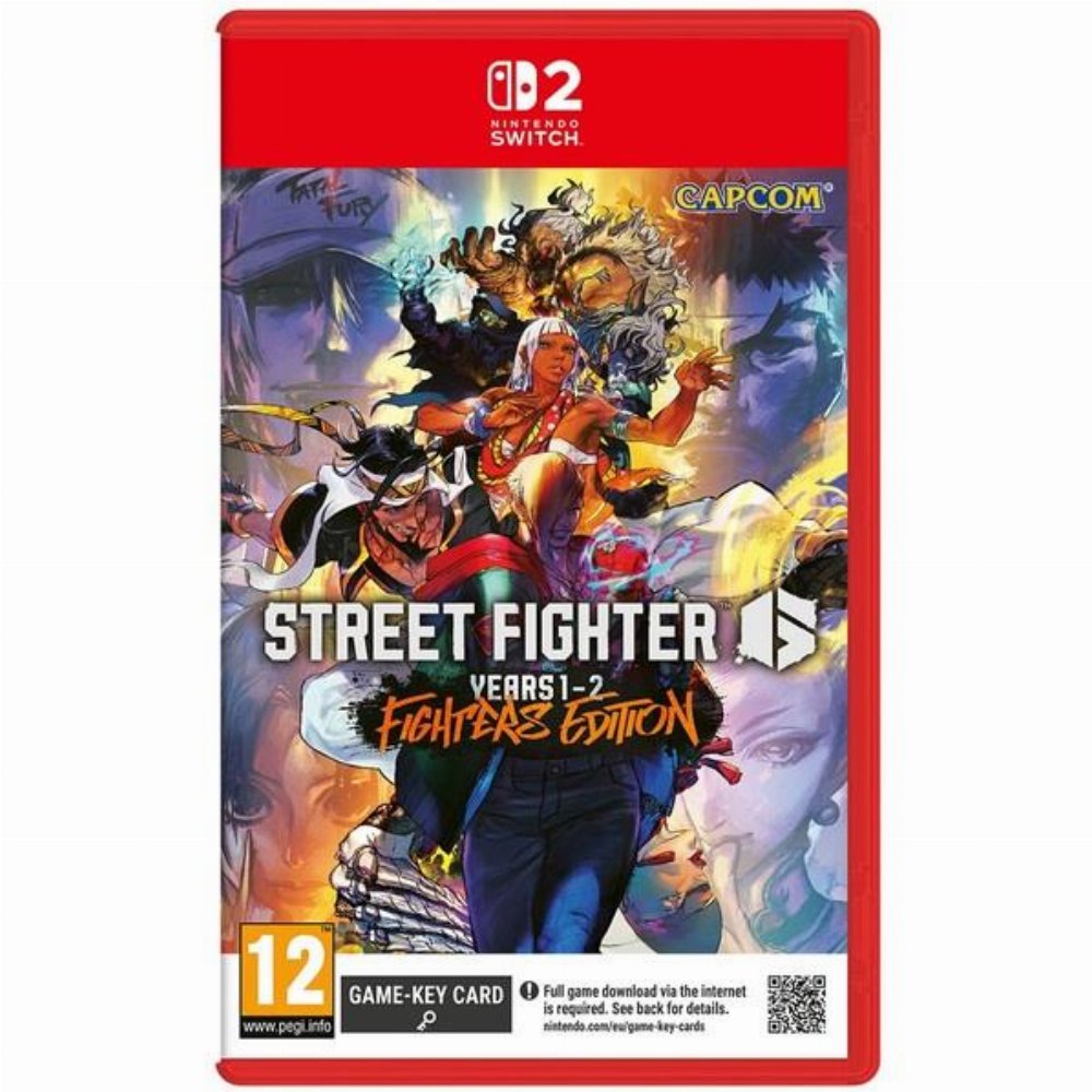 Nintendo Switch Game 2 – Street Fighter 6: Year 1-2 Fighters Edition (Game-Key Card)