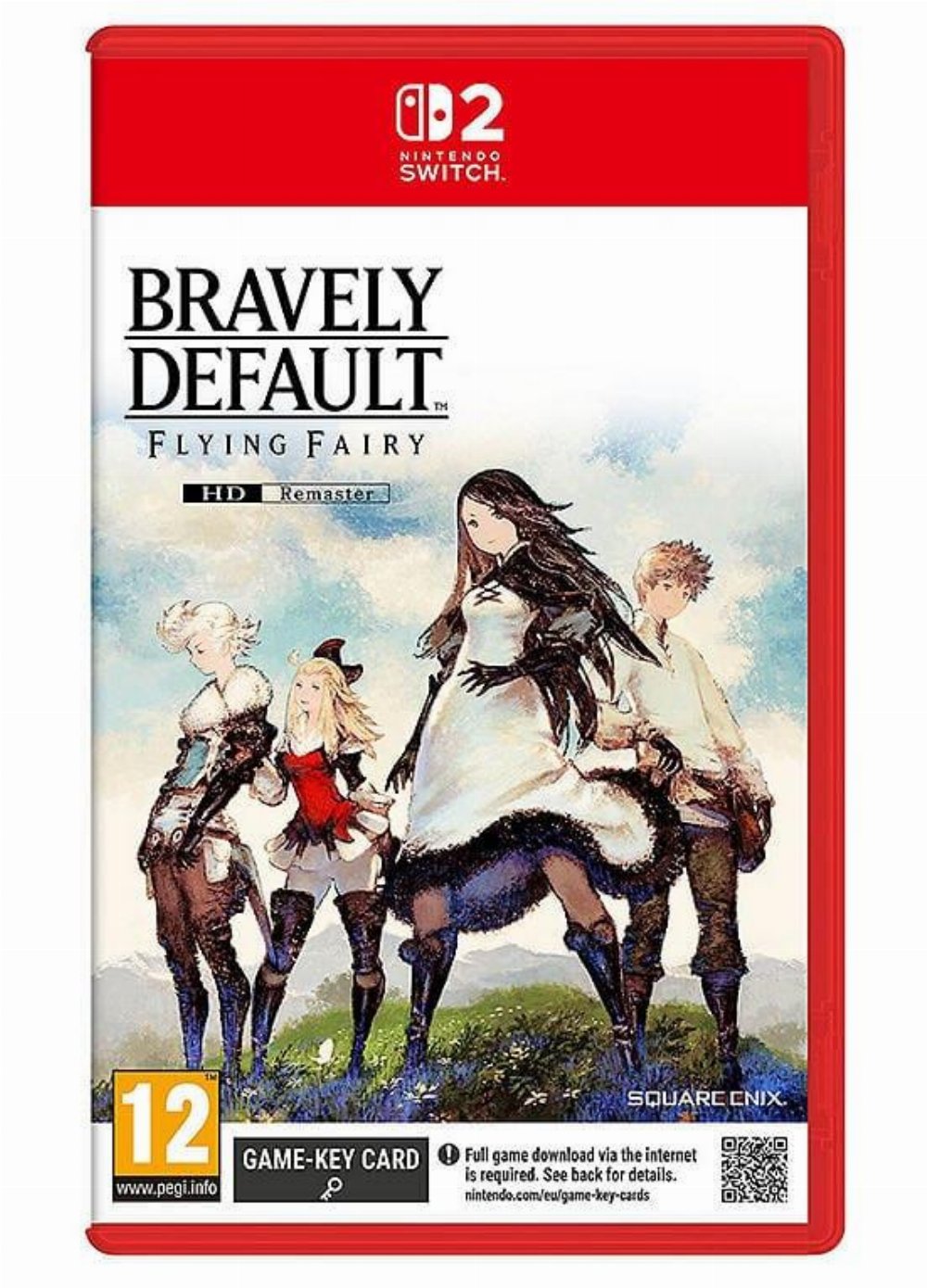 Nintendo Switch Game 2 – Bravely Default Flying Fairy HD (Game-Key Card)