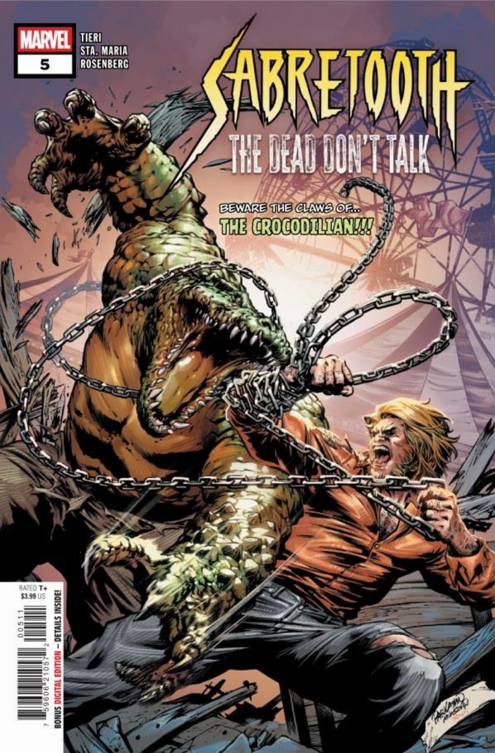 Τεύχος Κόμικ Sabretooth: The Dead Don’t Talk #5 (Of 5)