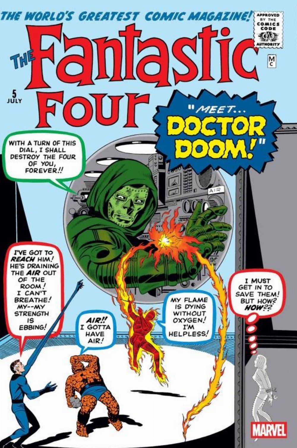 Τεύχος Κόμικ Fantastic Four #5 Facsimile Edition 2025