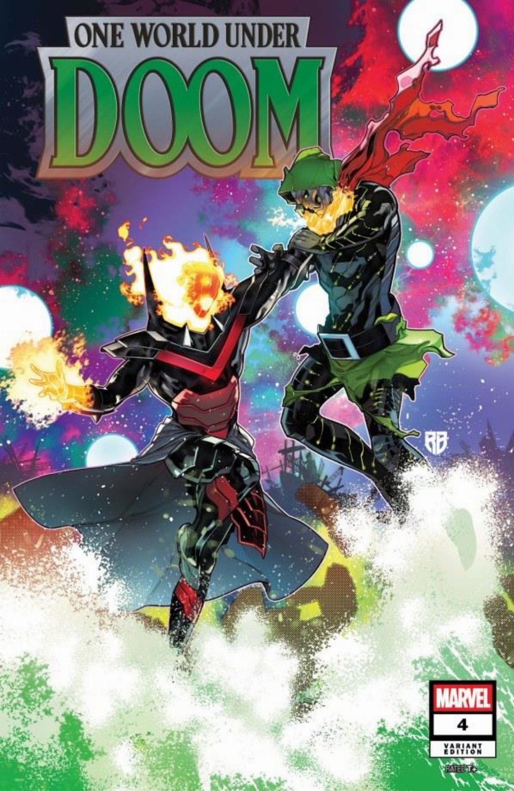 Τεύχος Κόμικ One World Under Doom #4 (Of 9) R. B. Silva Variant Cover