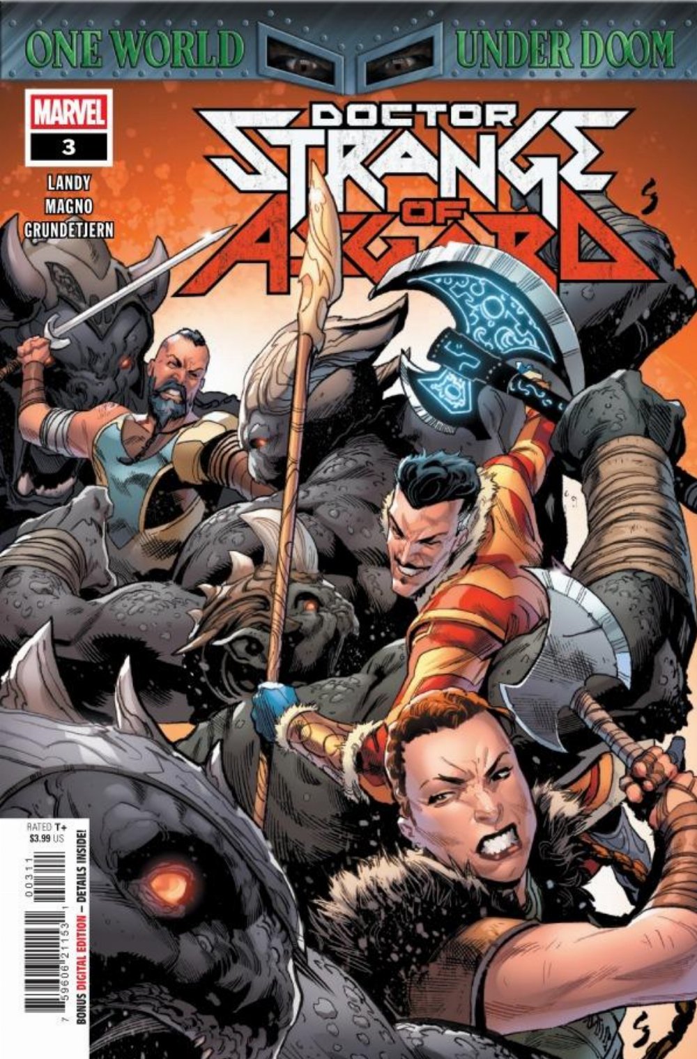 Τεύχος Κόμικ Doctor Strange of Asgard #3 (Of 5)