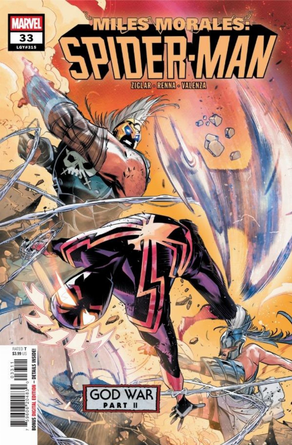 Τεύχος Κόμικ Miles Morales: Spider-Man #33