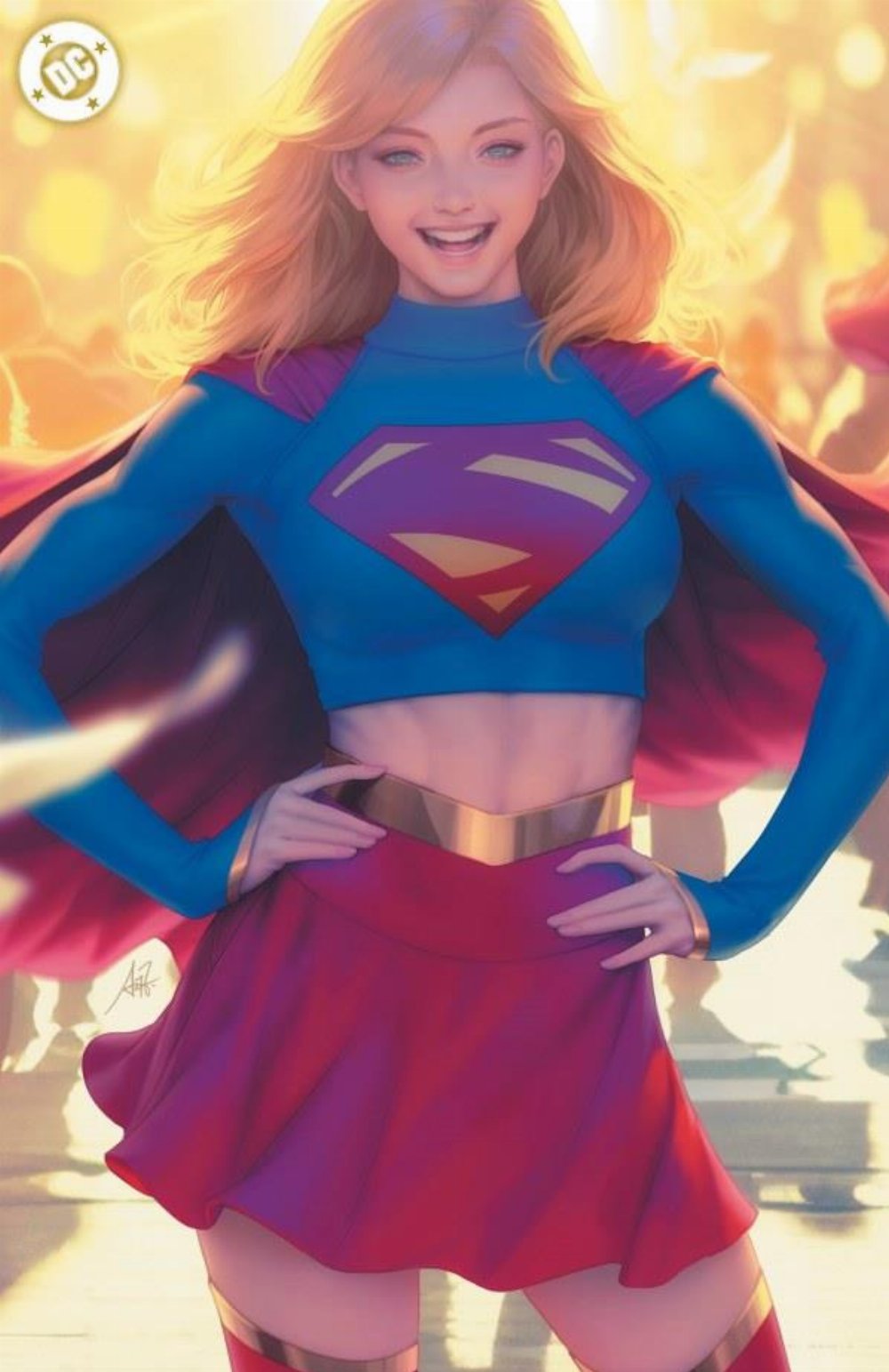 Τεύχος Κόμικ Supergirl #1 Stanley ‘Artgerm’ Lau Foil Virgin Variant Cover