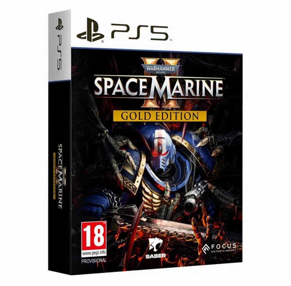 Playstation 5 Game – Warhammer 40000 Space Marine II Gold Edition