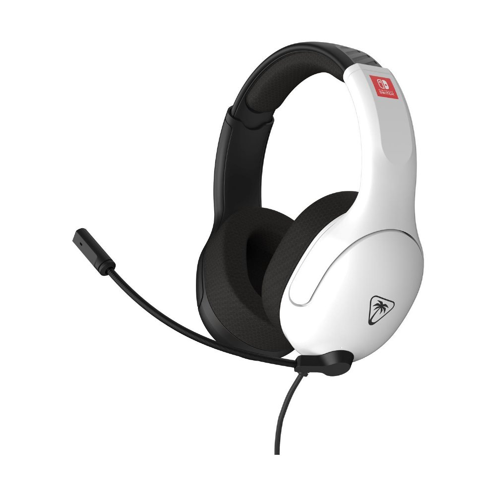 Turtle Beach: Airlite Fit – Wired Gaming Headset [For Nintendo Switch] (Color: Black & White)
