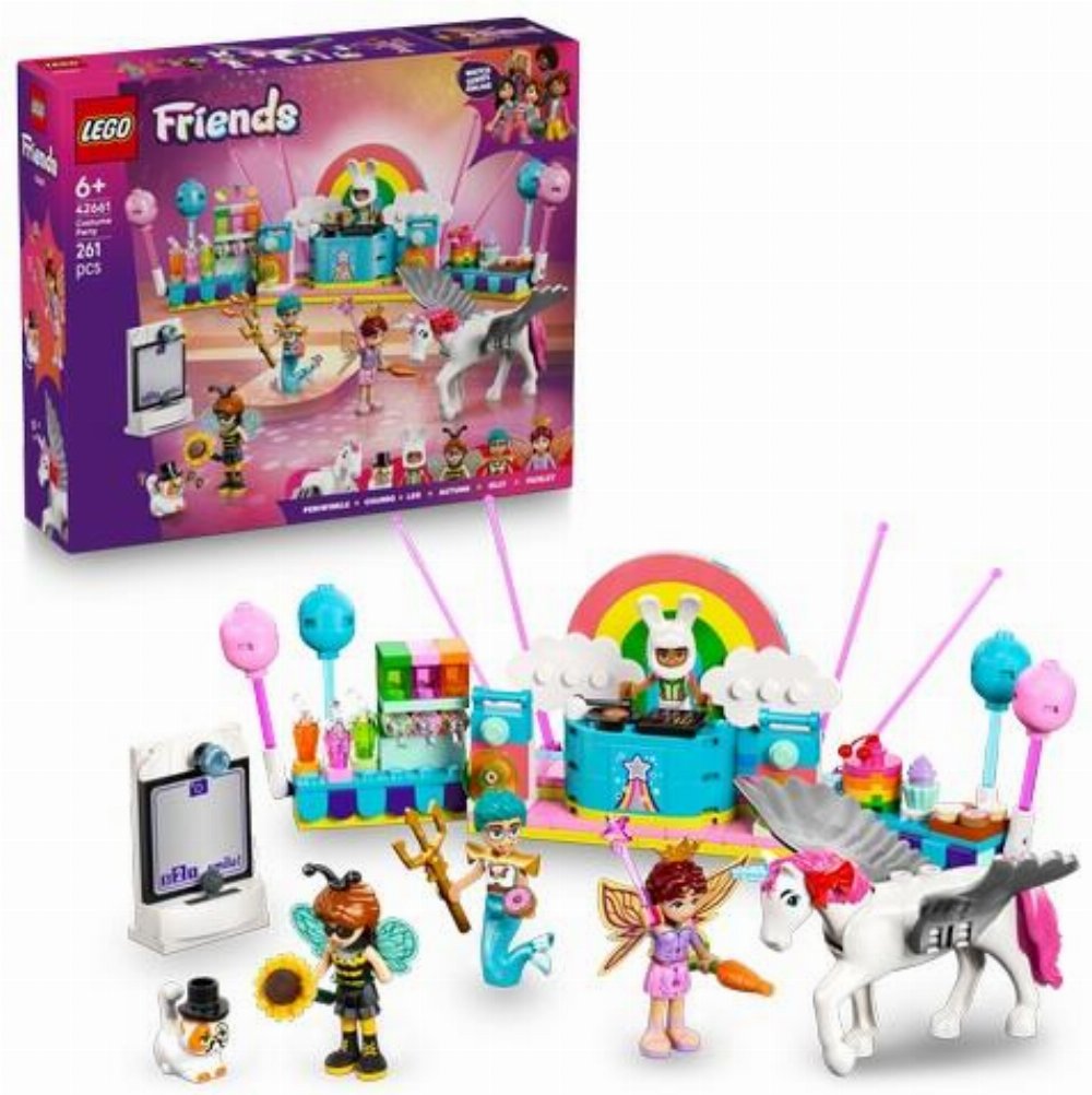 LEGO Friends – Costume Party with Unicorn & Fairy (42661)