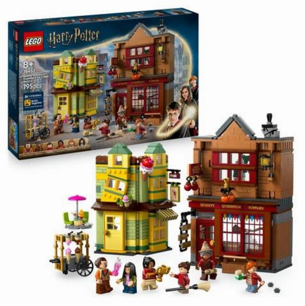 LEGO Harry Potter – Quality Quidditch Supplies & Ice Cream Parlour (76452)