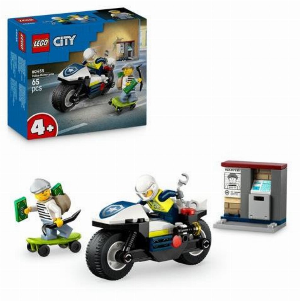 LEGO City - Police Motorcycle Chase (60455)