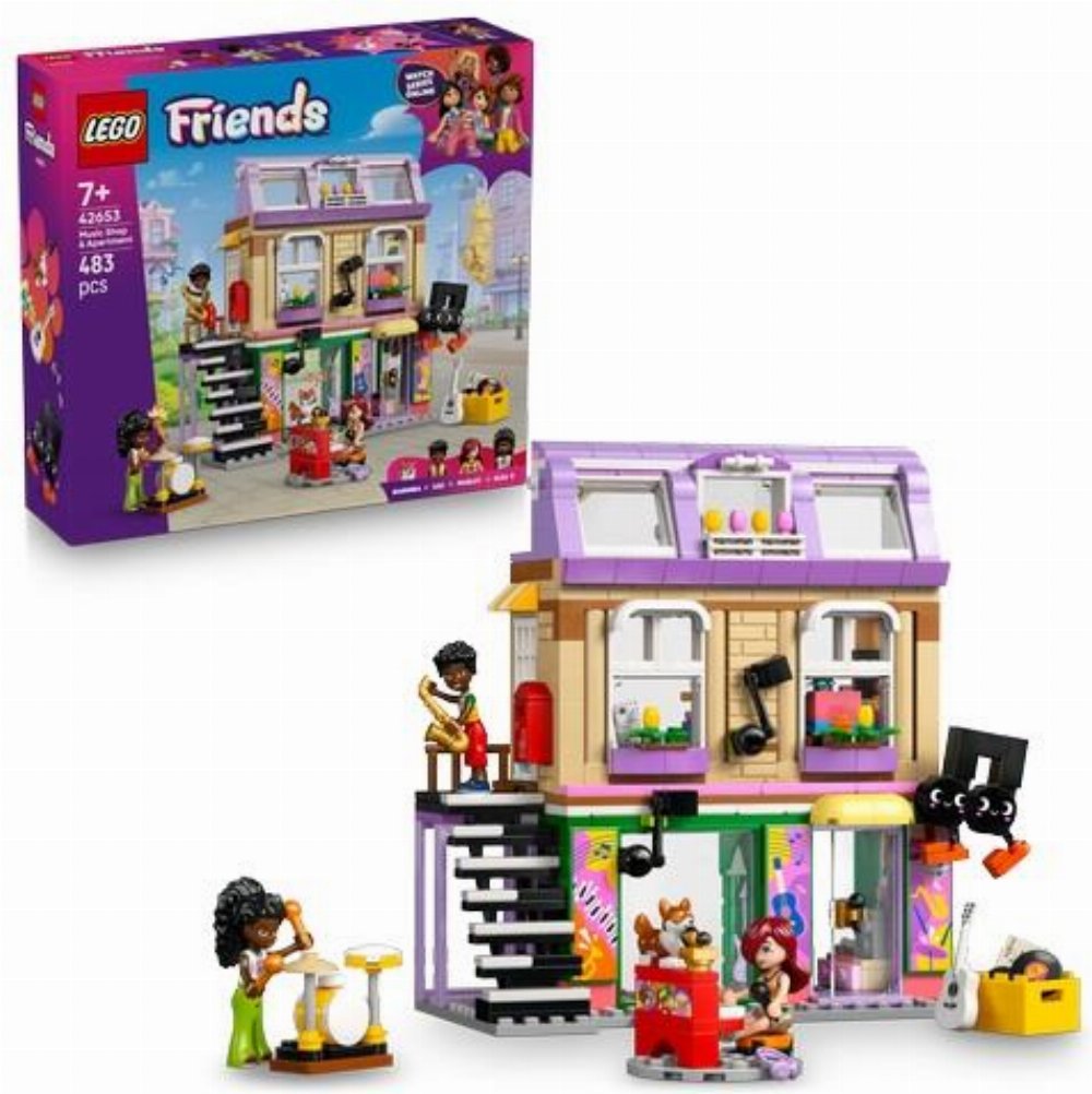 LEGO Friends – Music Store & Apartment (42653)