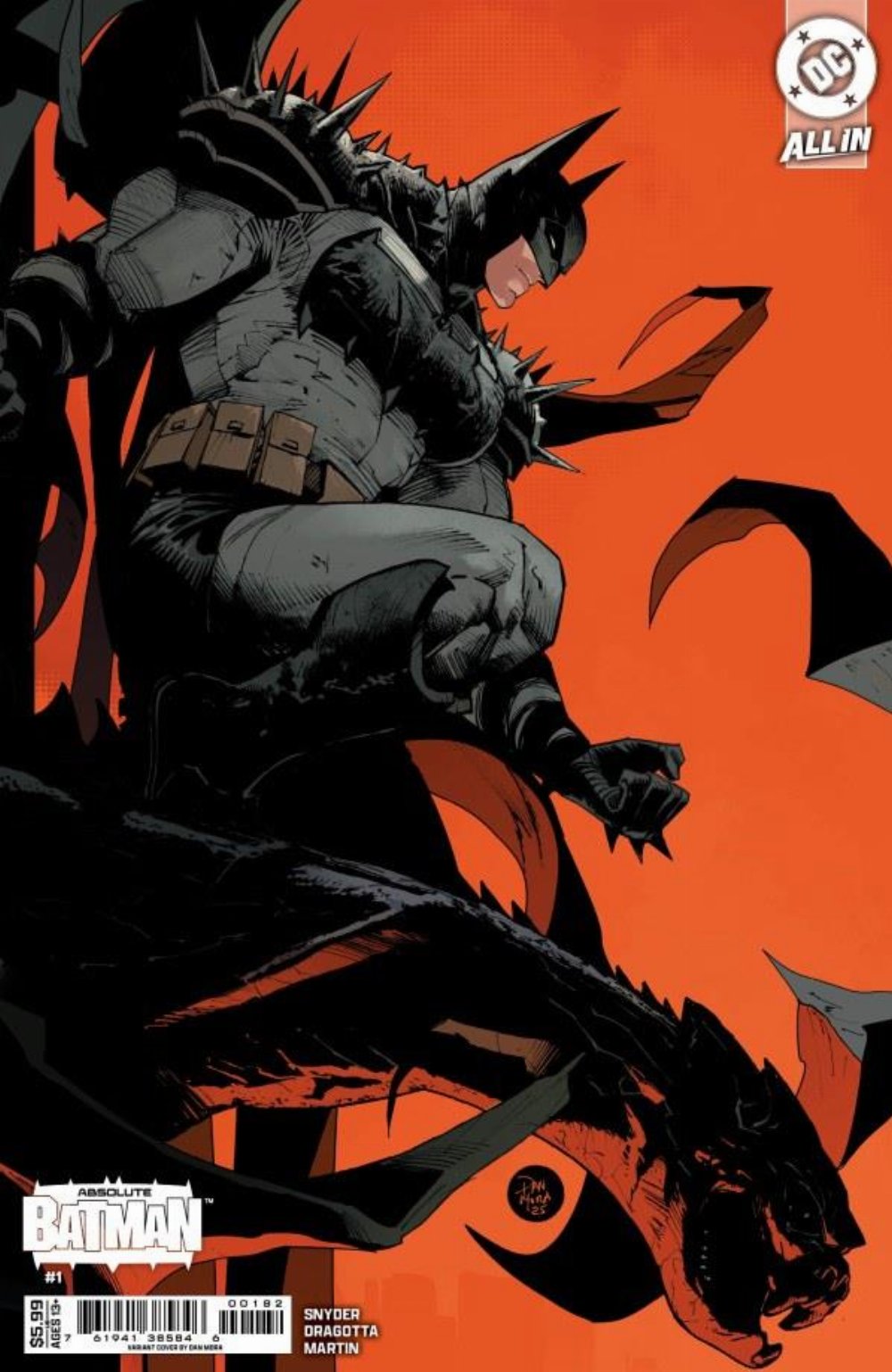 Τεύχος Κόμικ Absolute Batman #1 (6th Printing)