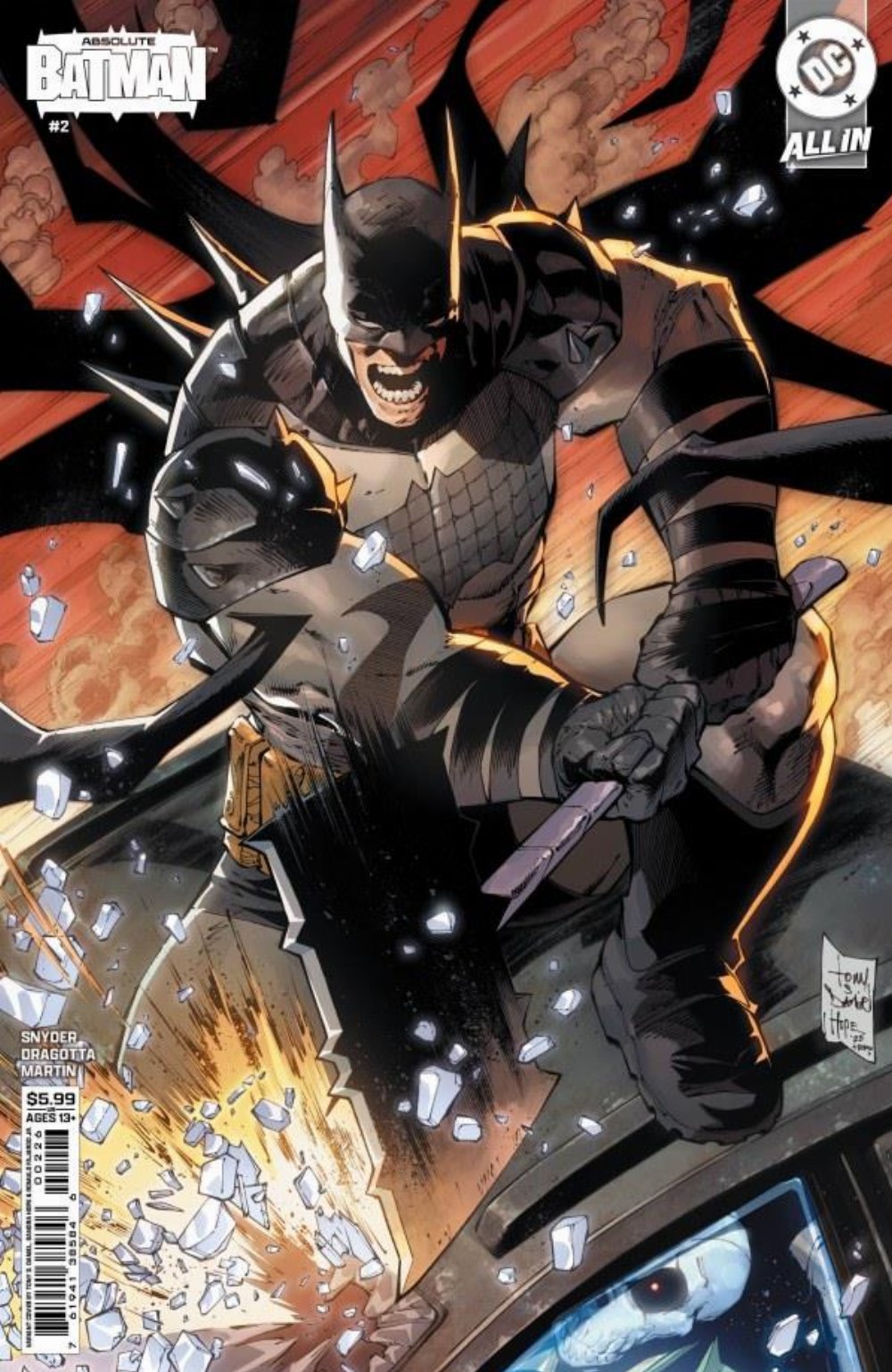 Τεύχος Κόμικ Absolute Batman #2 (4th Printing)