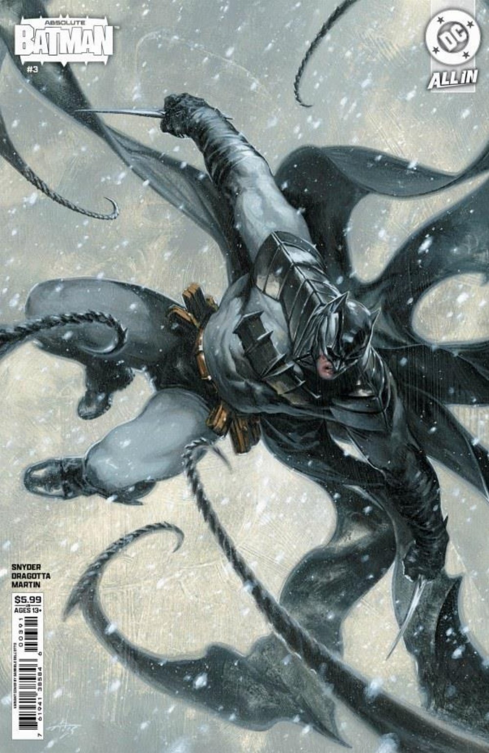Τεύχος Κόμικ Absolute Batman #3 (3rd Printing)