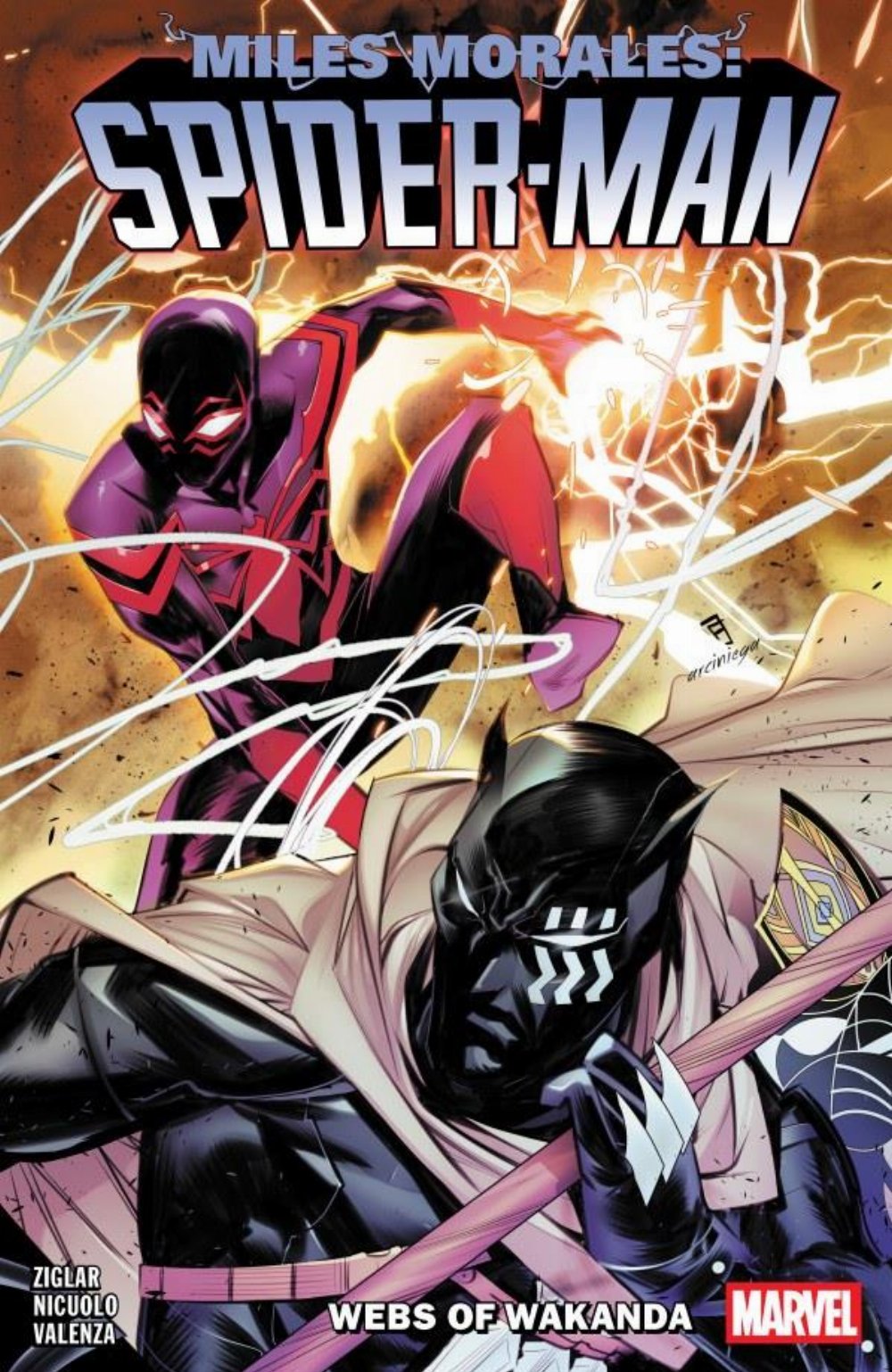 Εικονογραφημένος Τόμος Miles Morales: Spider-Man by Cody Ziglar Vol. 06 – Webs of Wakanda
