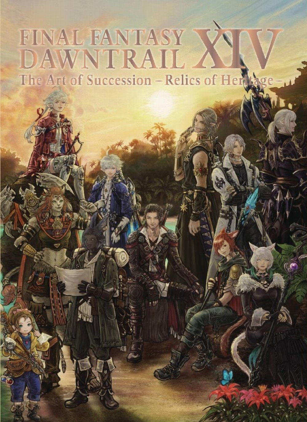 Art Book Final Fantasy XIV: Dawntrail – The Art Of Succession: Relics Of Heritage
