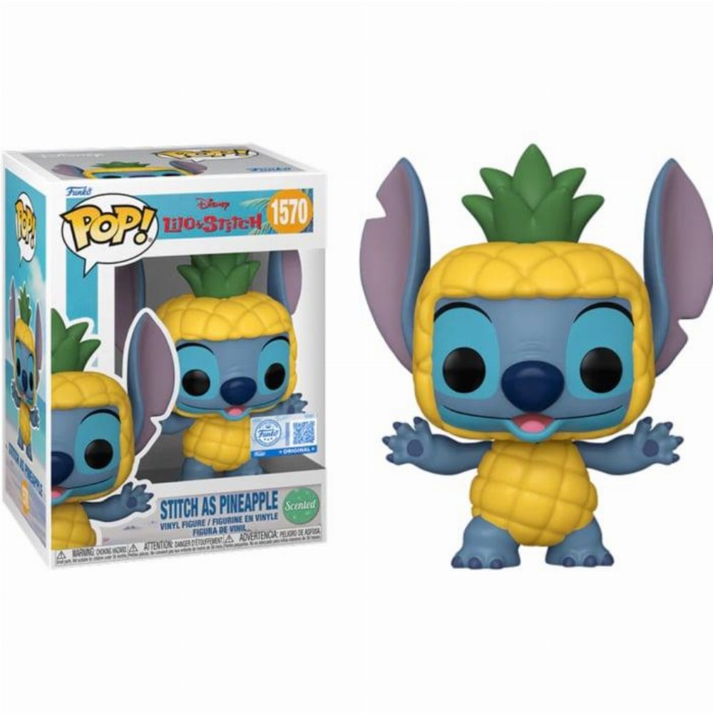 Φιγούρα Funko POP! Disney: Lilo & Stitch – Stich As Pineapple (Scented) #1570 (Exclusive)