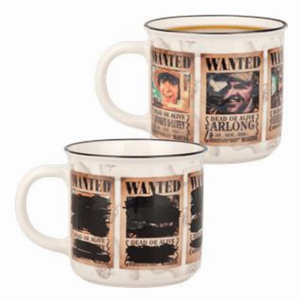 Netflix’s One Piece – Wanted Heat Change Κεραμική Κούπα (350ml)